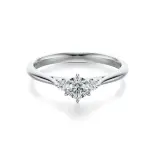 Pierścionek białe złoto z diamentami AJPZ_068